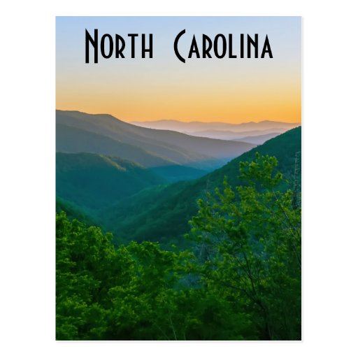 north carolina postcard | Zazzle