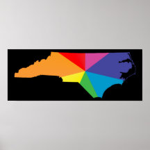 north carolina pride. posters