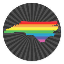 north carolina pride. stickers