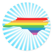 north carolina pride. stickers