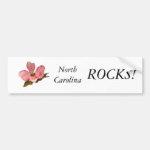 North Carolina ROCKS! Ride Your Pride Bumper Stick Bumper Sticker