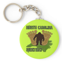 North Carolina Squatch Watch Key Chains