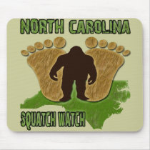 North Carolina Squatch Watch Mousepad