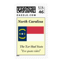 North Carolina State Flag Stamp