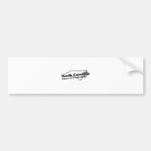 North Carolina State Slogan Bumper Sticker