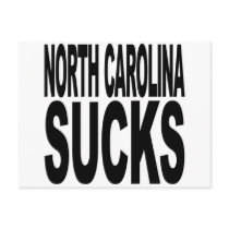 North Carolina Sucks postcards