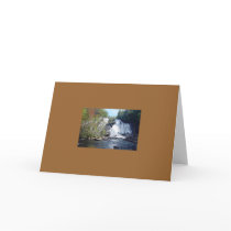 North Carolina Waterfall Greeting Card