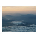 North Cascade Mountains at sunset posters