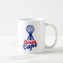 NORTH CASTRATES GLOBE SCULP. COFFEE MUGS