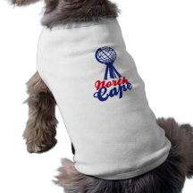NORTH CASTRATES GLOBE SCULP. DOG T-SHIRT