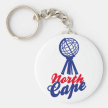 NORTH CASTRATES GLOBE SCULP. KEYCHAIN