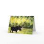 North Country Moose Blank Greeting Card