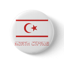 North Cyprus Flag with Name buttons