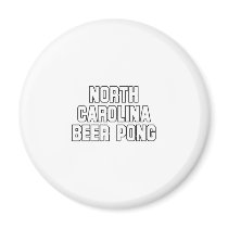 North Dakota Beer Pong magnets by bartstshirts North Dakota Beer Pong magnets
