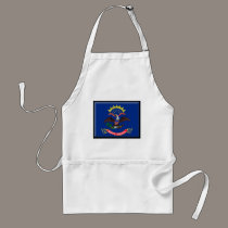 North Dakota Flag aprons