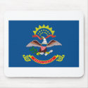 North Dakota Flag Mousepad