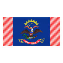 North Dakota Flag photo cards