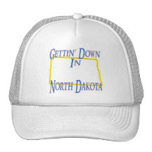 North Dakota - Gettin' Down Mesh Hat