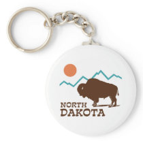 North Dakota Keychains