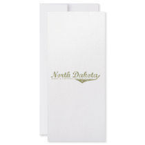 North Dakota Revolution T-shirts Rack Card