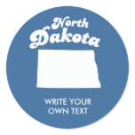 NORTH DAKOTA STATE MOTTO T-SHIRT stickers