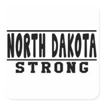 North Dakota Strong Designs Sticker