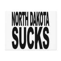 North Dakota Sucks postcards