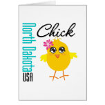 North Dakota USA Chick Card