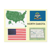 North Dakota, USA postcards by archemedes North Dakota, USA postcards