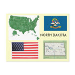 North Dakota, USA Postcard