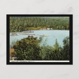 North End, Greenwood Lake, New York Vintage postcard