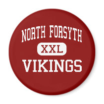 North Forsyth - Vikings - High - Winston Salem magnets by customteamsportswear North Forsyth - Vikings - High - Winston Salem magnets