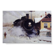 North Freedom Train Depot- poster posters