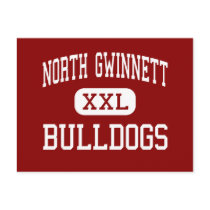 North Gwinnett - Bulldogs - High - Suwanee Georgia postcards by customteamsportswear North Gwinnett - Bulldogs - High - Suwanee Georgia postcards