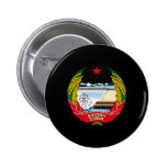 North Korea Coat of Arms buttons