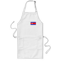 North Korea Flag aprons