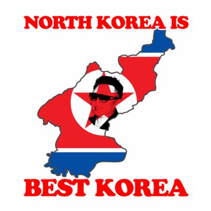north korea is best korea. North Korea is Best Korea Tee