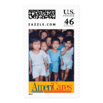 North Korea postage by AmeriCares North Korea postage