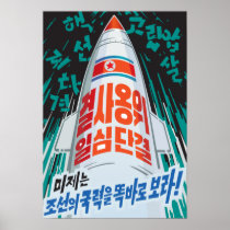 North Korean Missile Posters