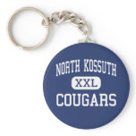 North Kossuth Cougars Middle Bancroft Iowa Key Chains