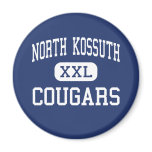 North Kossuth Cougars Middle Bancroft Iowa Fridge Magnet