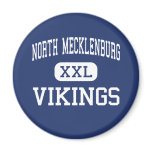 North Mecklenburg - Vikings - High - Charlotte Magnet