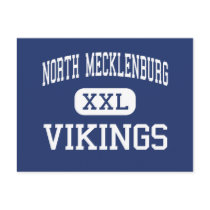 North Mecklenburg - Vikings - High - Charlotte postcards