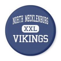 North Mecklenburg - Vikings - High - Huntersville magnets