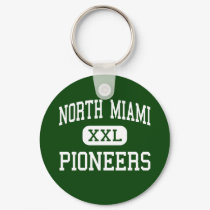 North Miami - Pioneers - High - North Miami keychains by customteamsportswear North Miami - Pioneers - High - North Miami keychains