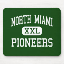 North Miami - Pioneers - High - North Miami mousepads by customteamsportswear North Miami - Pioneers - High - North Miami mousepads