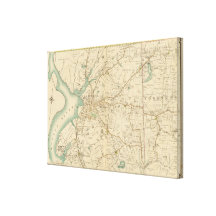 North New York City 7 Gallery Wrapped Canvas