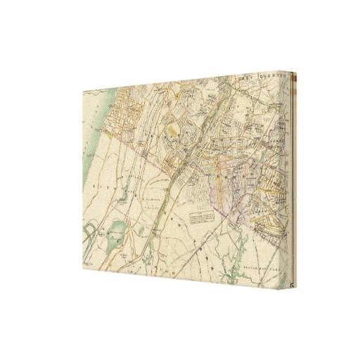 North New York City Gallery Wrapped Canvas