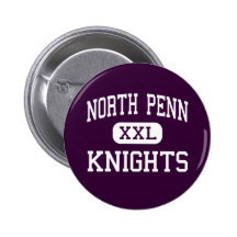 North Penn - Knights - High - Lansdale Button