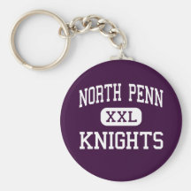 North Penn - Knights - High - Lansdale Keychain
